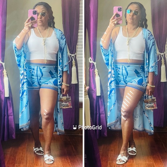 Kimono  2 pc set - Picture 5 of 7